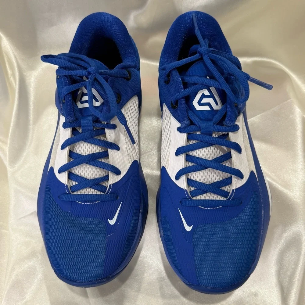 Nike Zoom Freak 4 TB Sneakers 5.5 Game Royal Blue Basketball DO9679-401 Sporty